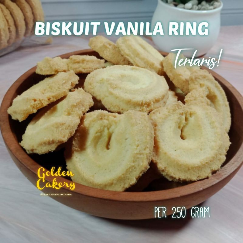 

Biskuit Butter Cookies Vanilla Ring