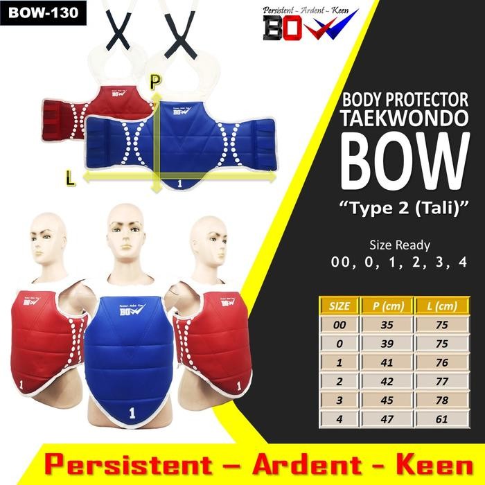 Body Protector Taekwondo (Hugo) Bolak-Balik
