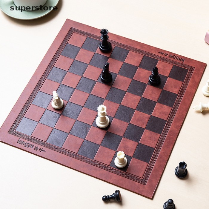 Lucu Papan Catur Internasional Bahan Timbul