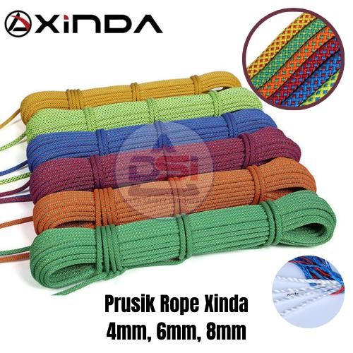 Tali Karmantel 8mm Xinda Paracord Merah Original Not Beal Cord 8mm