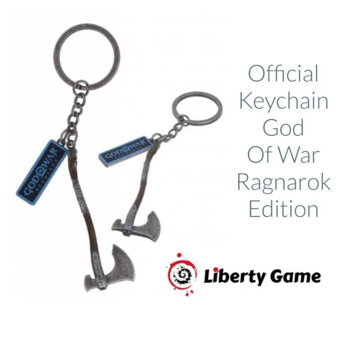 Ready Official Keychain God Of War Ragnarok Edition
