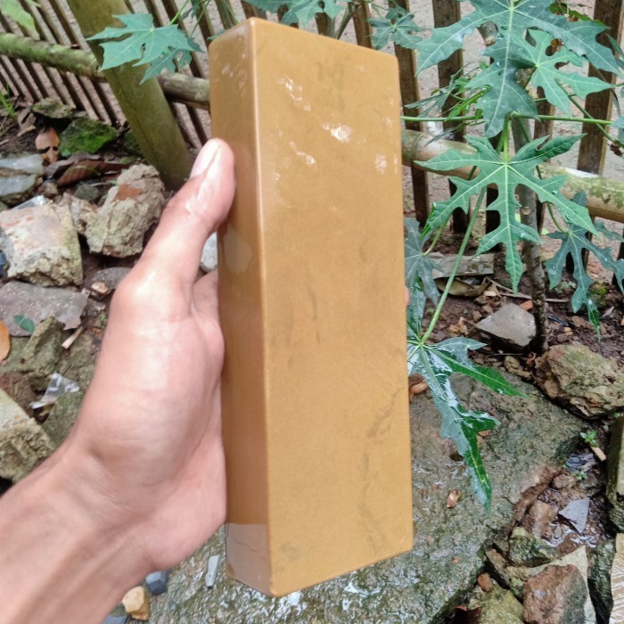 ASAHAN PISAU BATU ASAH ASLI ALAM PENGASAH PISAU KNIFE SHARPENER