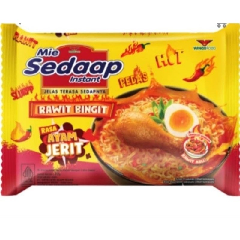 

Mi Sedaap ayam Jerit sachet