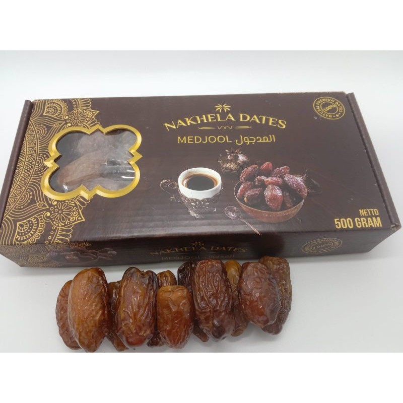 

kurma Medjool / medjool dates / medjool Nakhela dates 500 gram