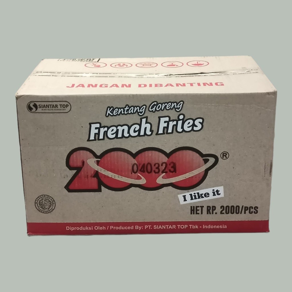 

Siantar Top French Fries 2000 Snack 14 g [10 pcs/pack]
