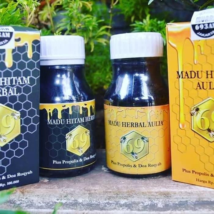 

Madu Hitam Pahit Asli Herbal 69 Plus Propolis