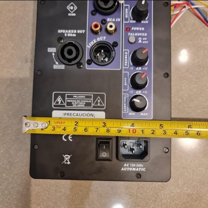 Mesin Speaker Aktif / Power Kit Aktif 500 Watt Original 10-D + Usb Bt