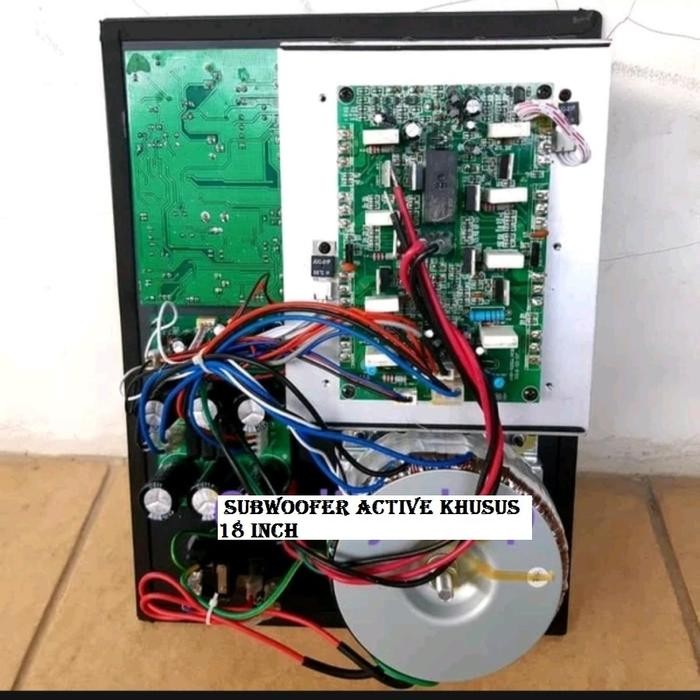 Power Kit/Mesin Subwoofer Active Khusus 18 Inch