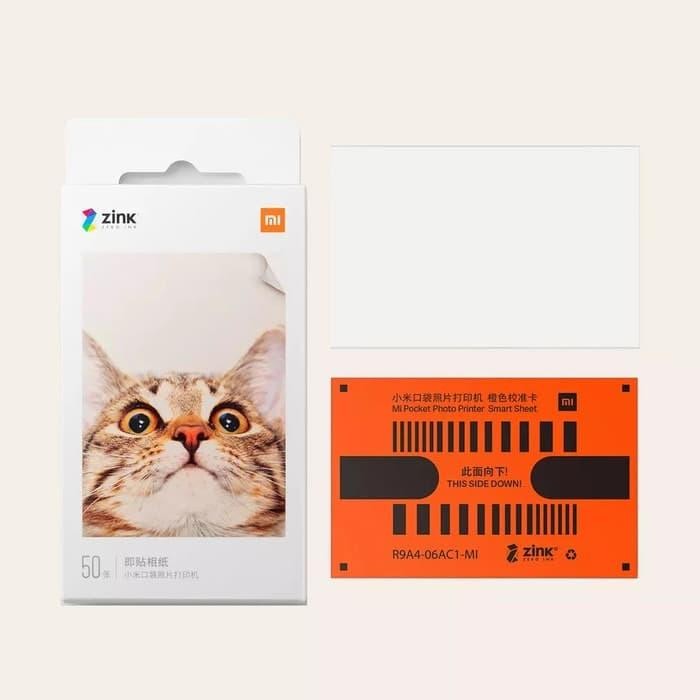 

XIAOMI ZINK POCKET PHOTO PRINT PAPER LEG MP HP SPROCKET KERTAS FOTO