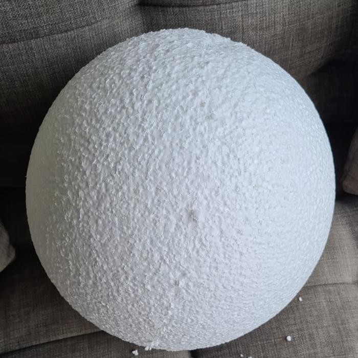 

DIAMETER 35CM BOLA GABUS STYROFOAM BALL