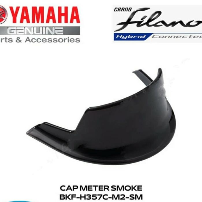 COVER AKSESORIS SPEDOMETER SMOKE FAZZIO FILANO YAMAHA ORIGINAL YGP