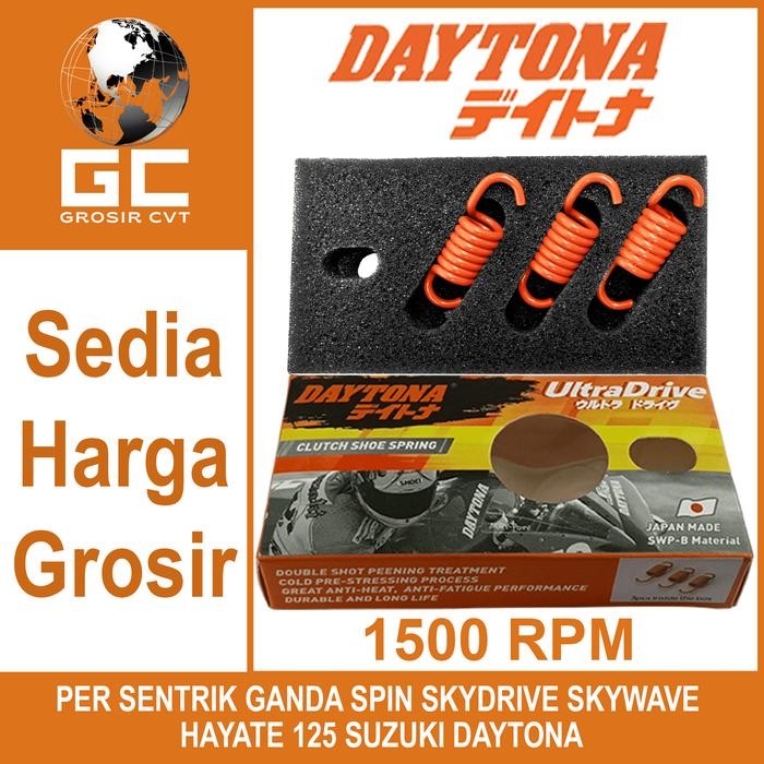BEST SELLER DAYTONA PER SENTRIK KAMPAS GANDA KOPLING SUZUKI SPIN SKYWAVE SKYDRIVE HAYATE 125 1500