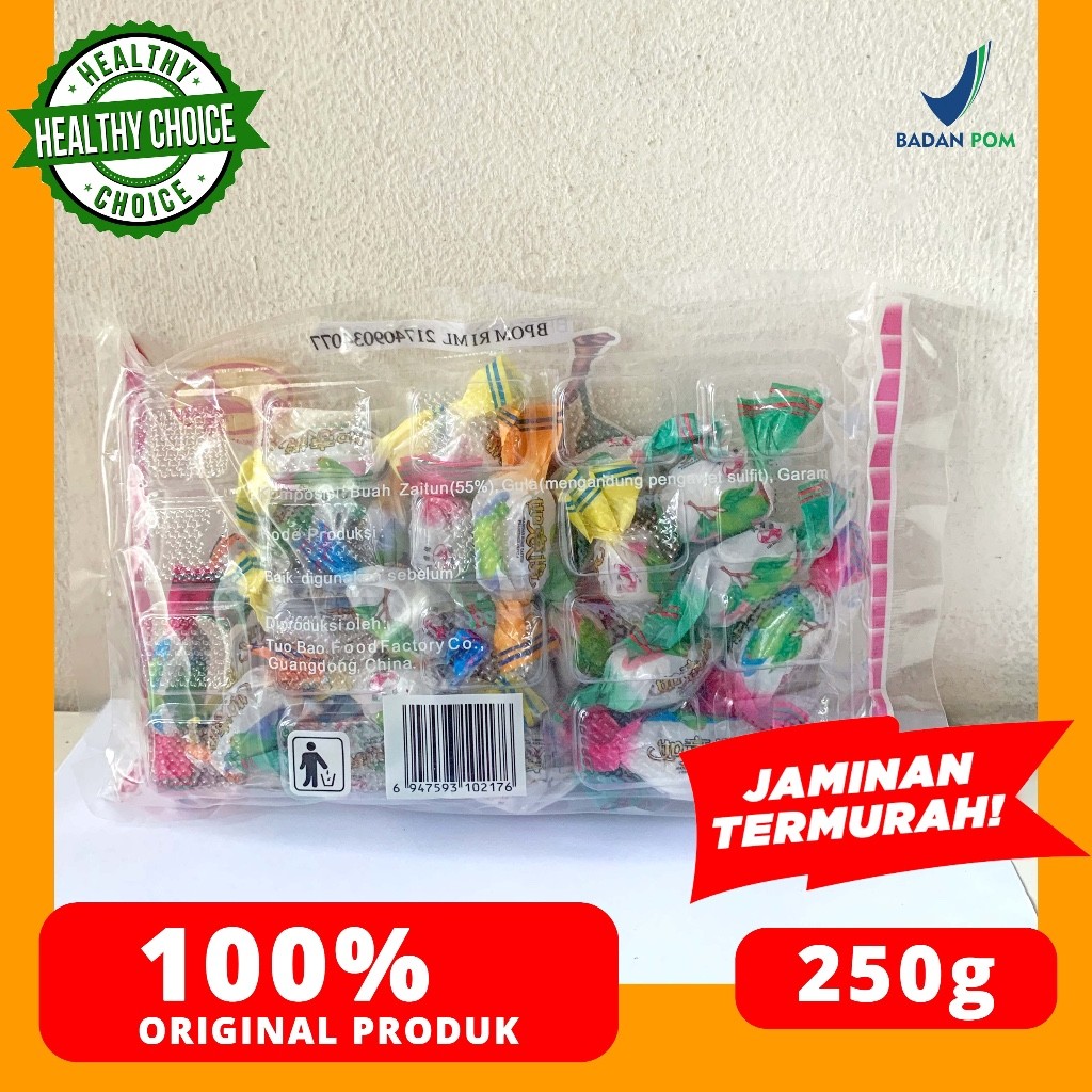 

MANISAN BUAH ZAITUN PRESERVED OLIVES HAI WAN QIAO 250g