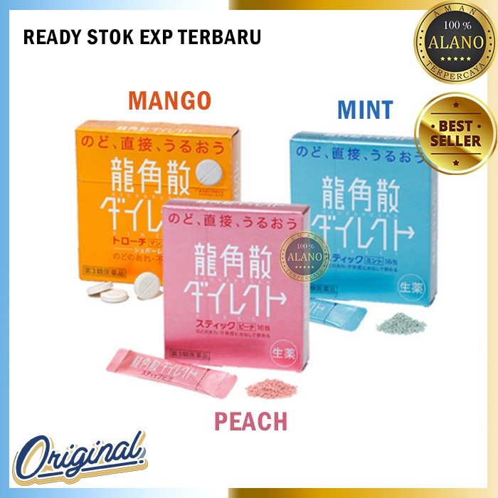 

Ryukakusan Direct Mango Mint Peach Original Japan