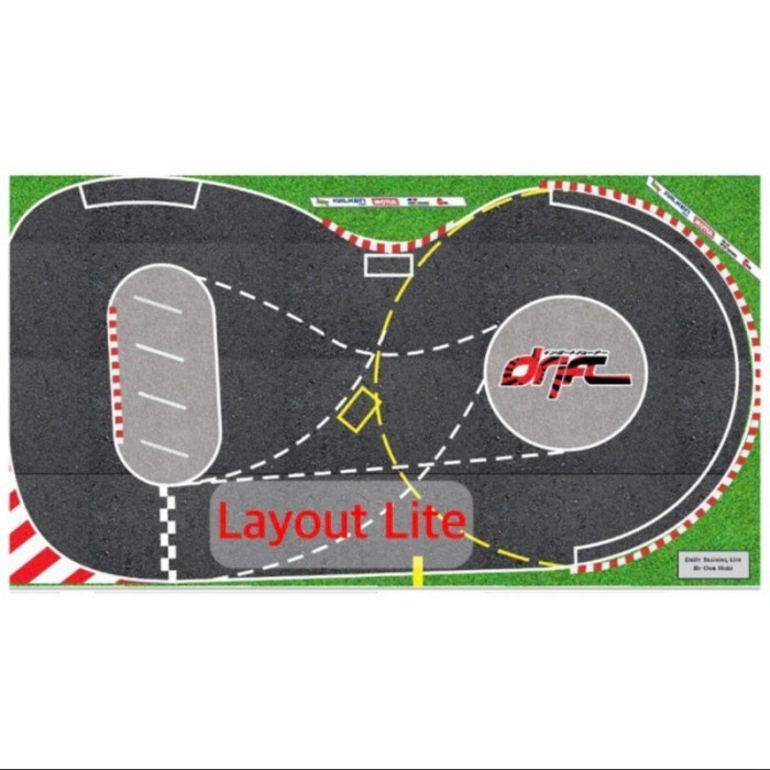 MURAH TRACK RC MINI DRIFT 1/28 1/24 BANNER