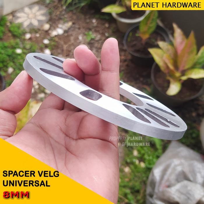 Dexie_Store Spacer Velg Mobil 8Mm Untuk Lobang Baut 4 & 5 Kendaraan Roda
