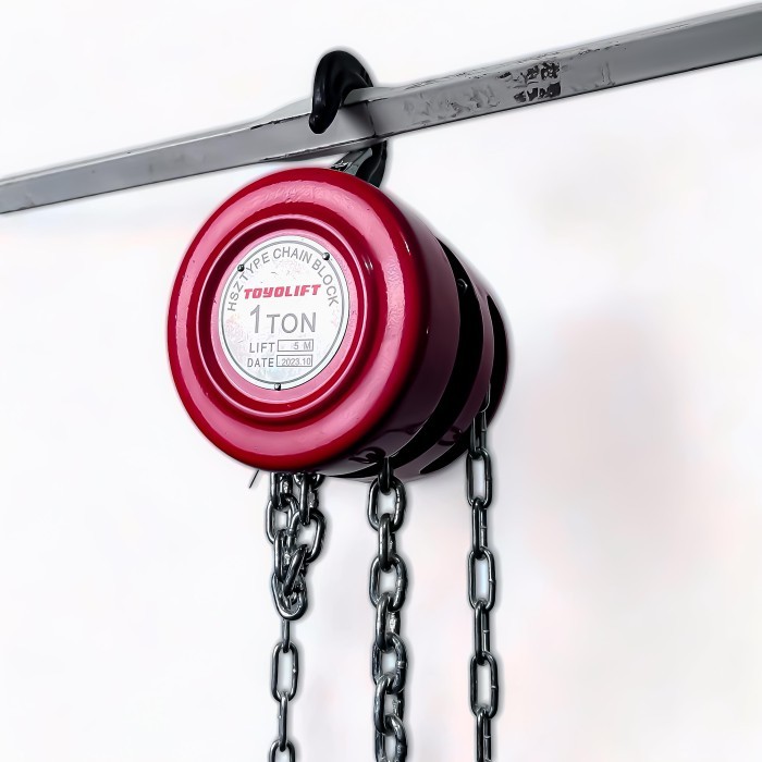 Toyo lift chain block 1ton 3meter katrol kerekan takel garansi resmichainblock