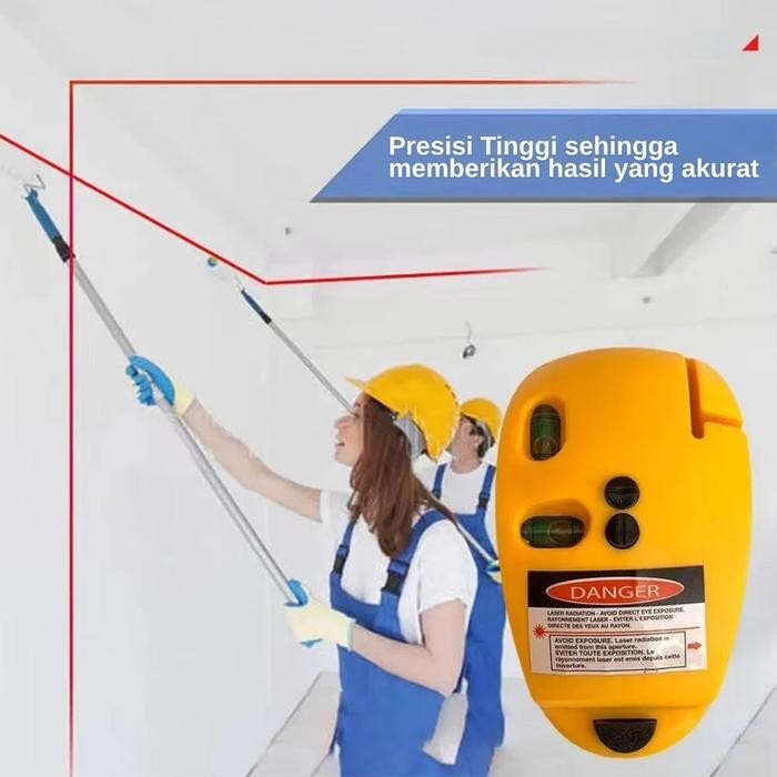 

Ready- Laser Levels 90 Derajat Siku Infrared Projection Line Right Angle Horisontal Vertical