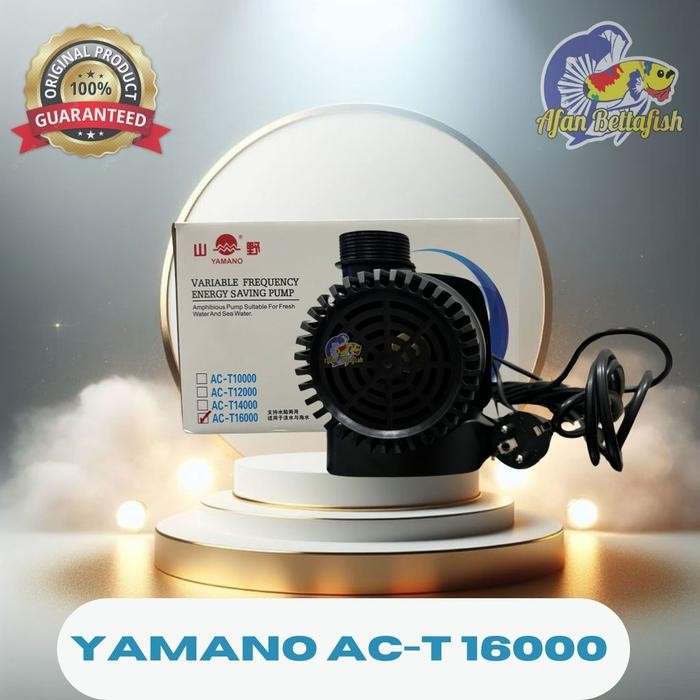Yamano ACT 16000 Low Watt Pompa Air Kolam Ikan Koi Hemat Listrik Pompa Aquarium 140 Watt