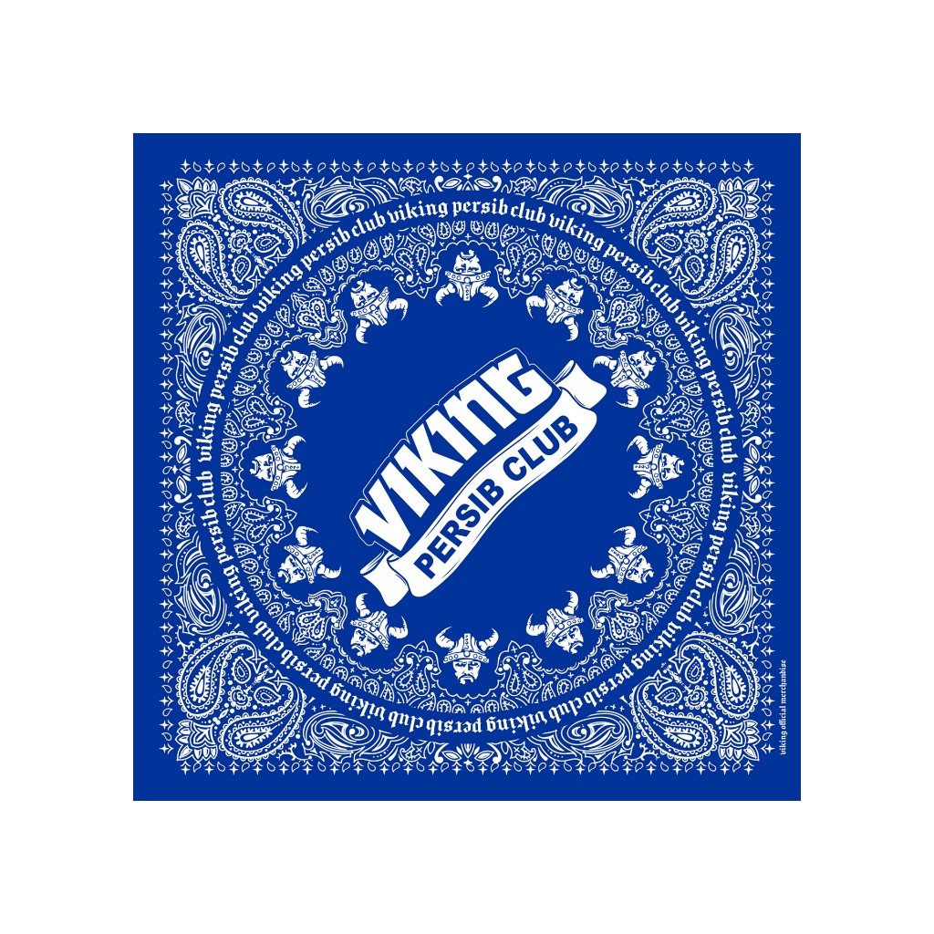 VIKING PERSIB CLUB - BANDANA - VIKING SLAYER BIRU