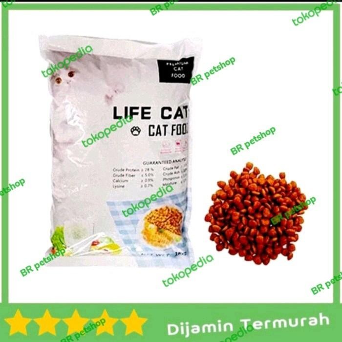 GOJEK Life Cat 20kg Makanan Kucing Premium LifeCat 20 kg Dry Food terbaru