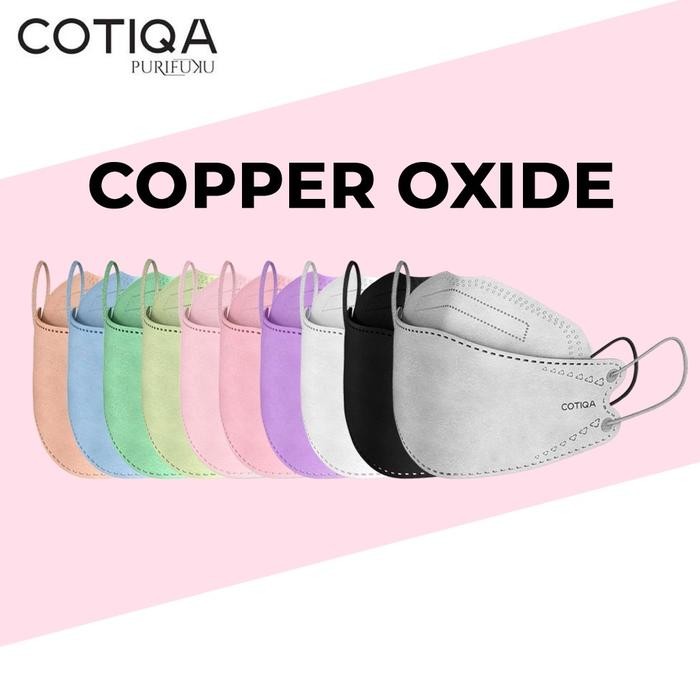 Cotiqa Masker KN95 Medis - Copper Oxide Mask Korea