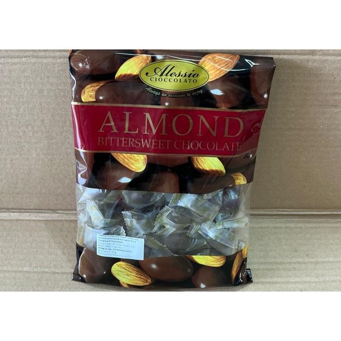 

Alessio Cioccolato Almond Chocolate 200gr Tiramisu Assorted Milk Dark Cokelat
