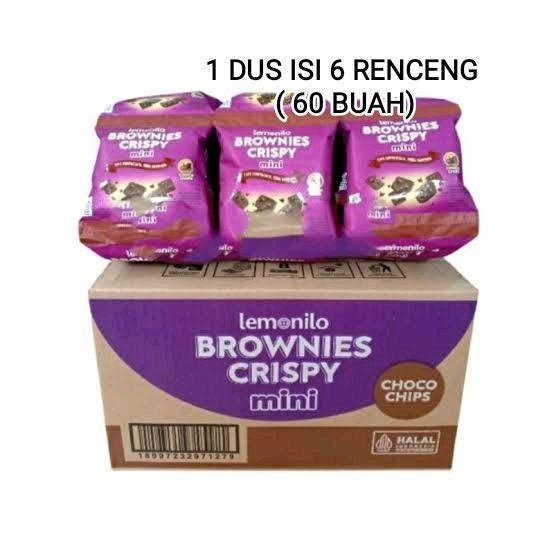 

lemonilo brownies crispy 1 dus isi 6 renceng
