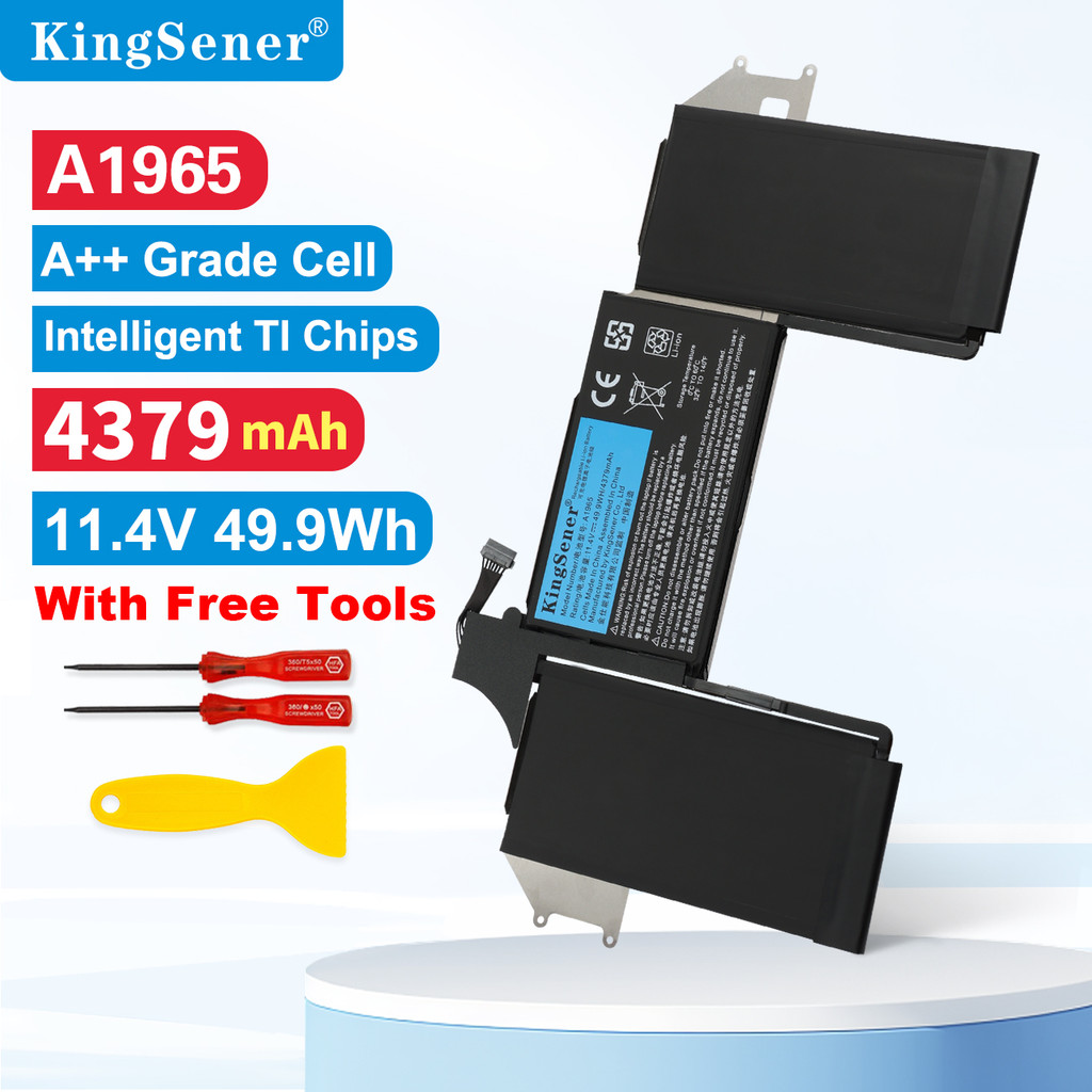 KingSener 49.9Wh A1965 Laptop Battery for APPLE MacBook Air 13" A1932 2018 2019 Year A2179 Early 202