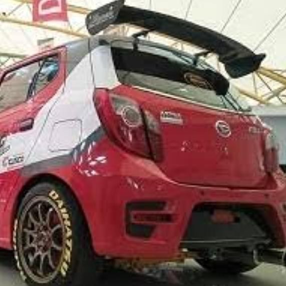 PREMIUM spoiler agya model js racing