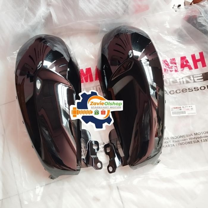 PREMIUM COVER TANGKI KANAN KIRI XSR 155 HITAM GLOSSY ORIGINAL