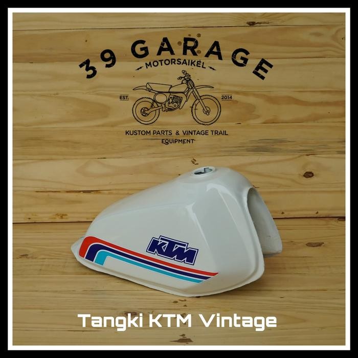 PREMIUM tangki trail klasik model KTM tengki trail jadul KTM LC trail tua