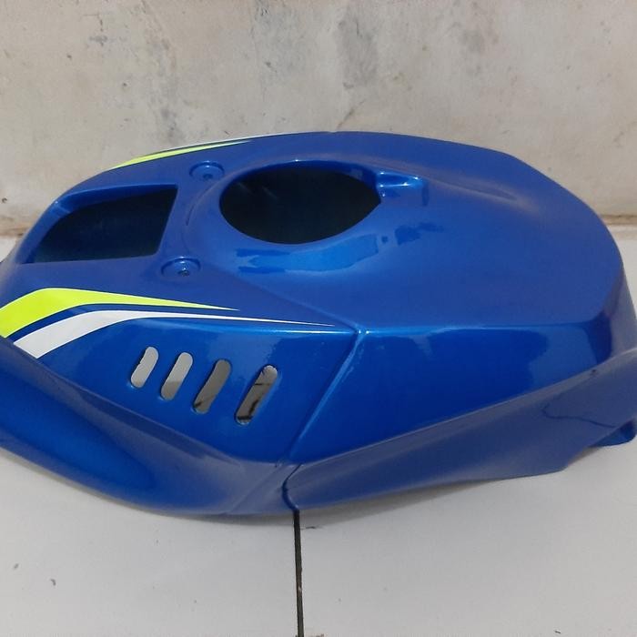 PREMIUM cover tanki gsx r150 kondom tangki gsxr150 v2 BIRU READY