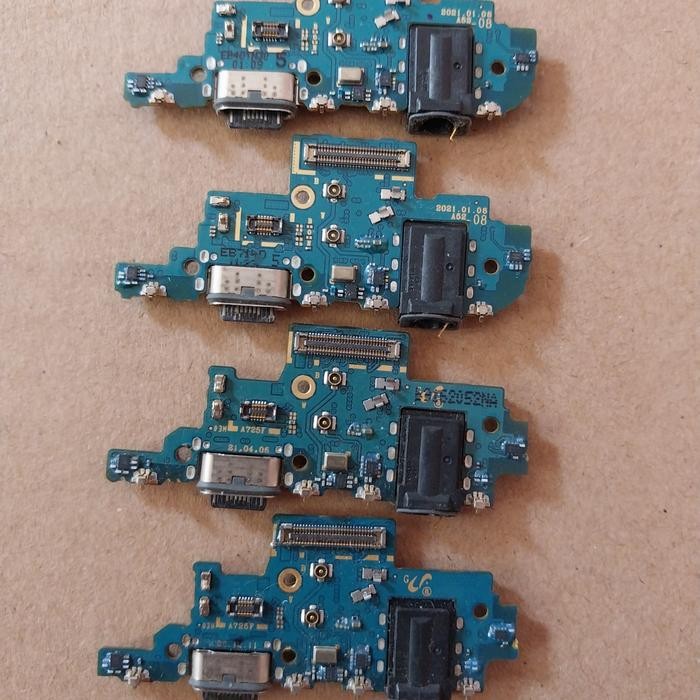 Konektor Cas Papan Cas Ori Copotan Samsung A52 A52S 100% Bawaan Normal