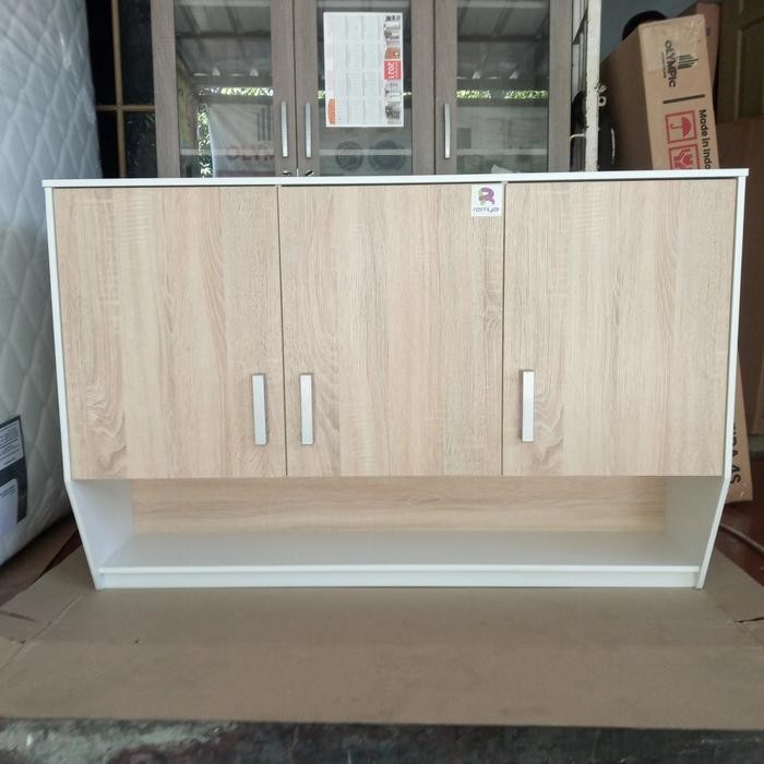 Lemari dapur gantung kitchen set atas 3 pintu - Bandung area only