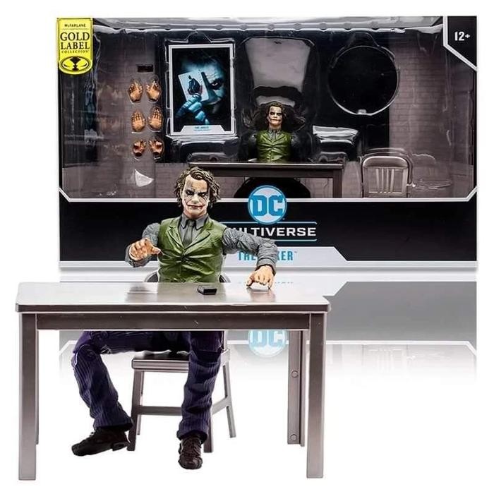 Mcfarlane DC Multiverse Joker Interrogation Room Gold Label