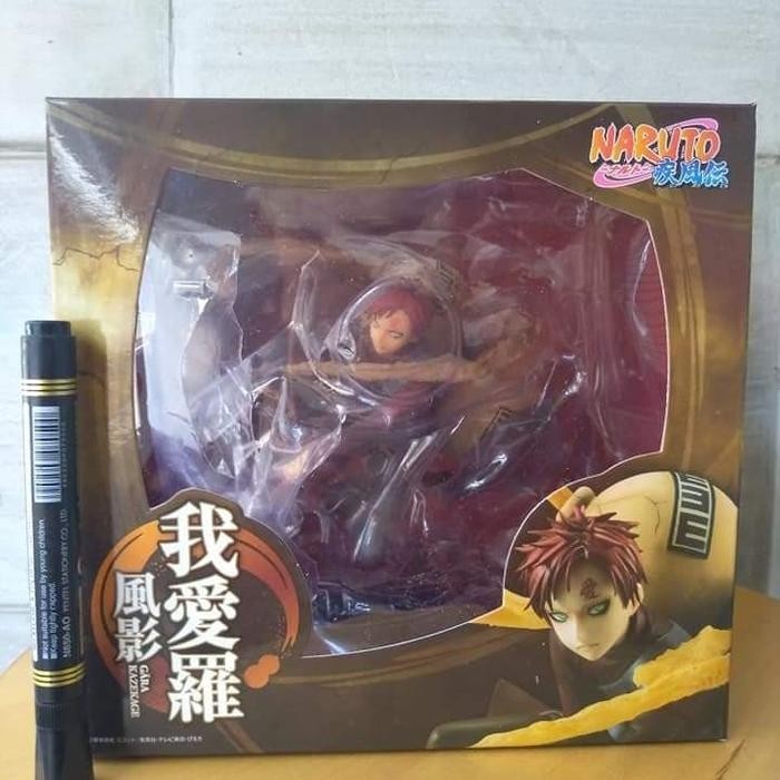mainan action figure gaara tangan pasir Kazekage Gaara of The Sand na