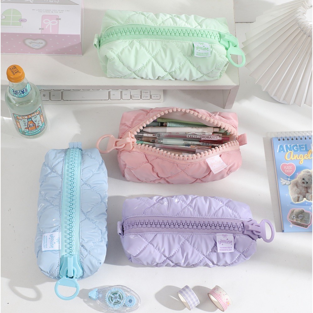 

SHINSDAY Tempat Pensil Pouch Makeup Tas Kosmetik Bow Pita Coquette Y2K Aesthetic