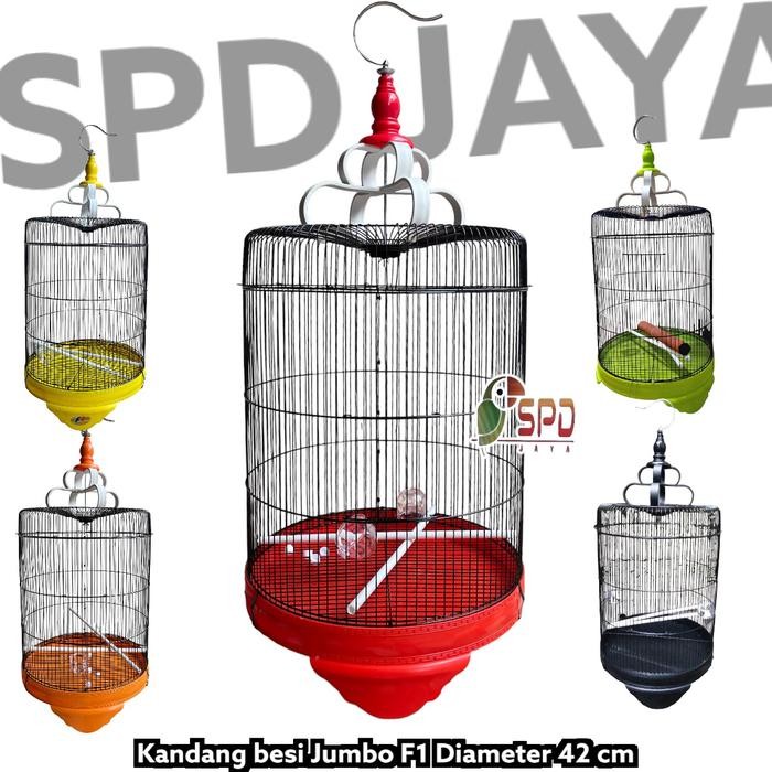 Sangkar kandang besi jumbo F1 diameter 42