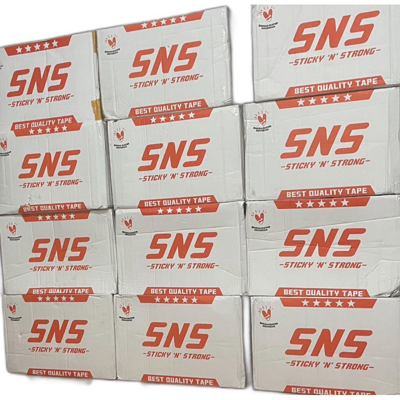 

PAKET HEMAT 36 PCS LAKBAN BENING / 45 MM x 72 YARD SNS