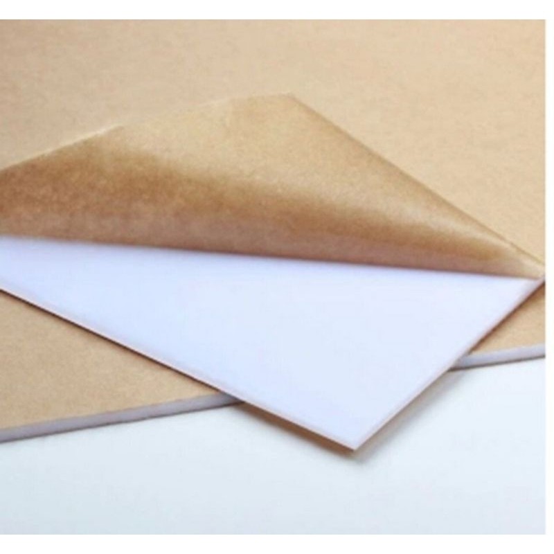 

Akrilik sheet putih susu tebal 5mm ukuran 81cm x 42cm