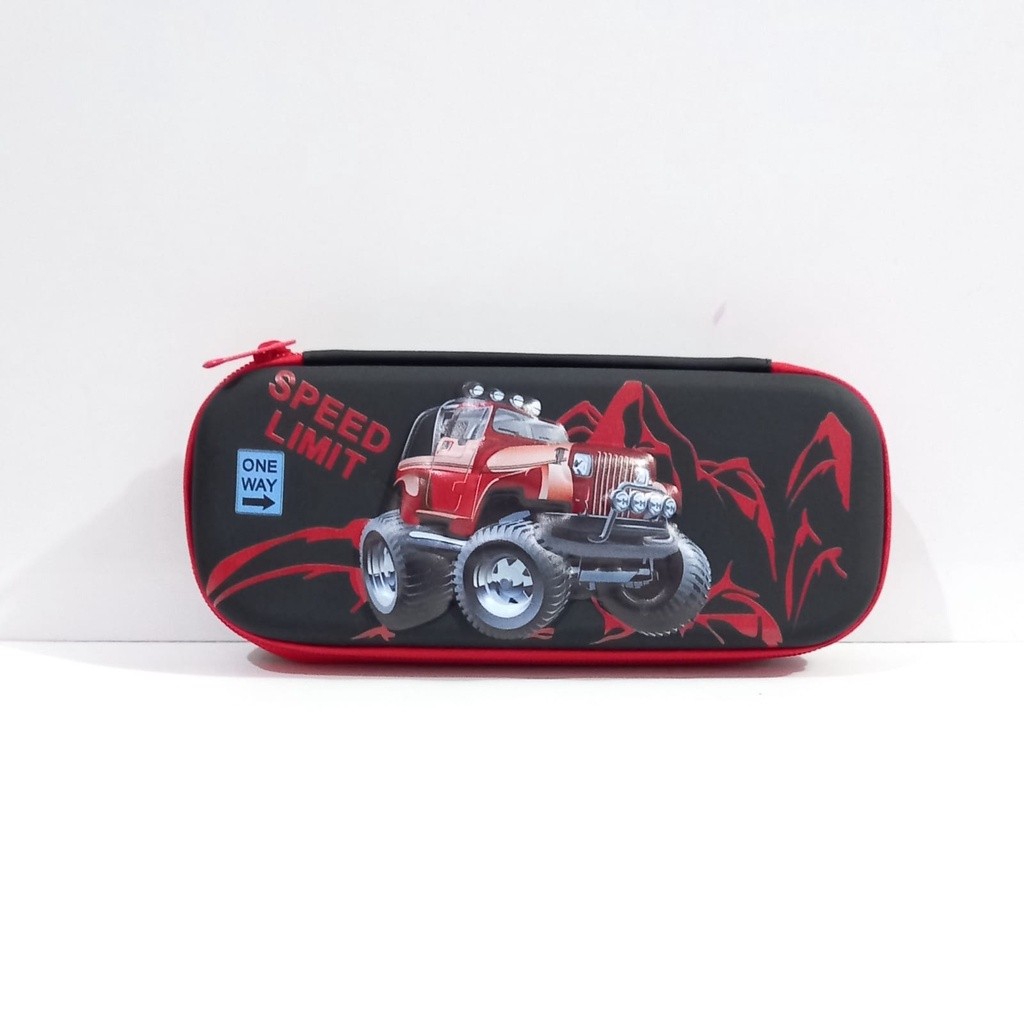 

BLINGBERRY K Pensil Mobil Jeep 3D Timbul K Pensil Dinosaurus Tempat Pensil 3D Kado Ultah Anak cowo