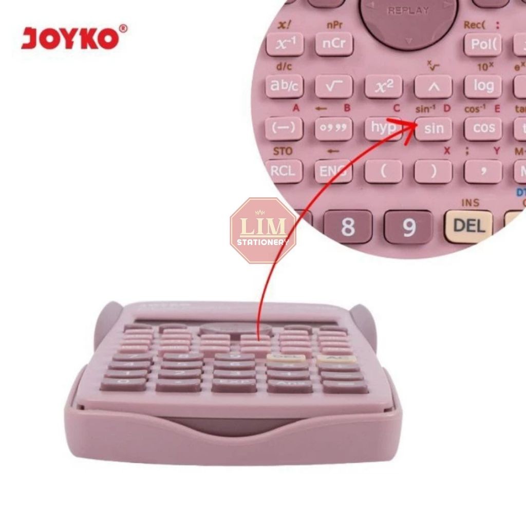 

Scientific Calculator Kalkulator Ilmiah CC -23 BP 240 functions