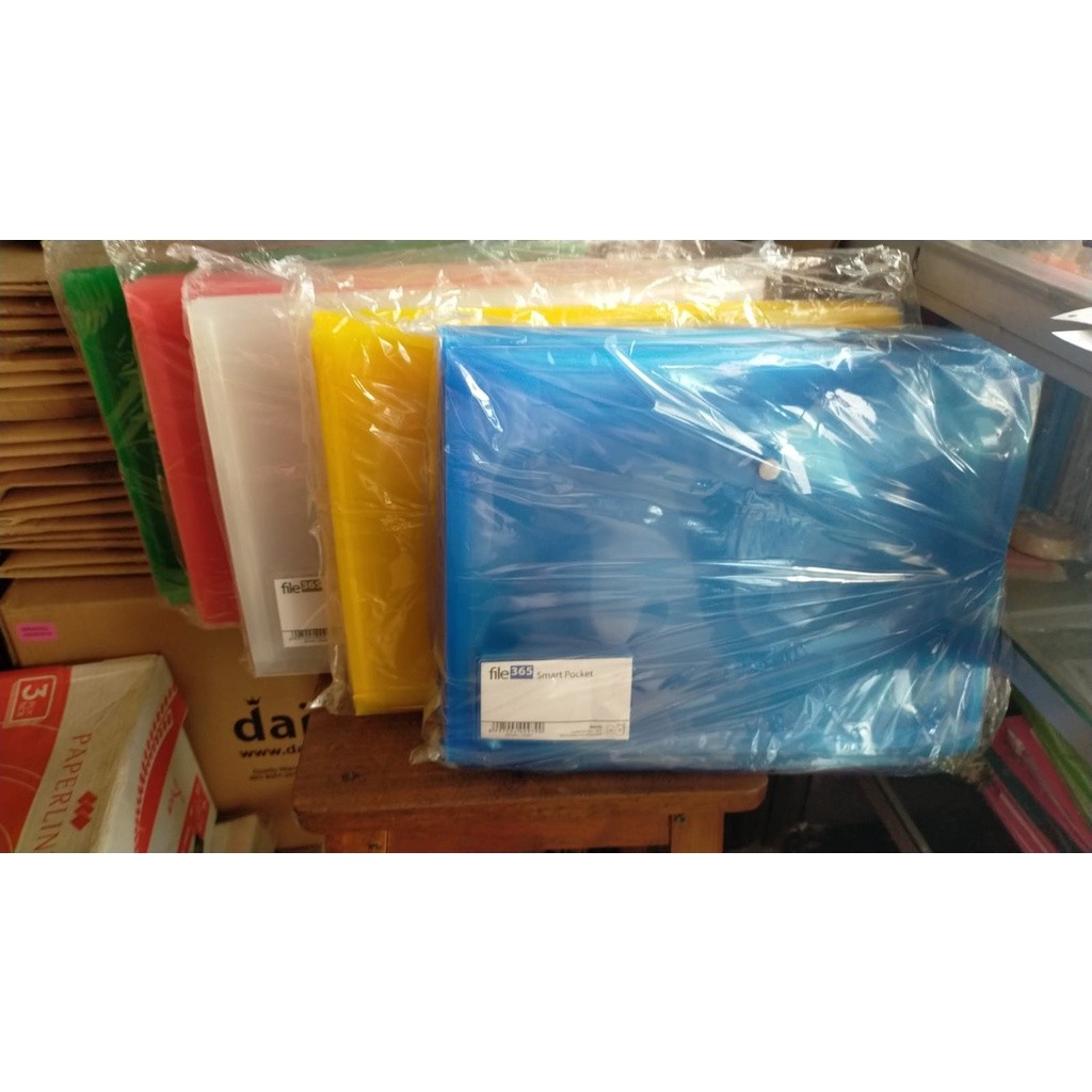 

MAP KANCING PUNGG/ SMART POCKET FOLIO DAICHI 365 ( PAK ISI 12 PCS)