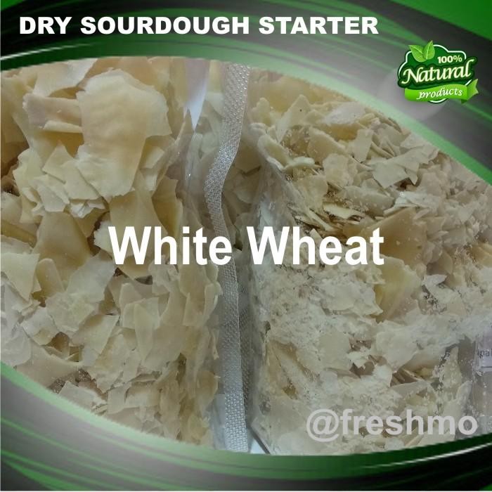 

New sourdough starter dry / ragi alami / dry levain