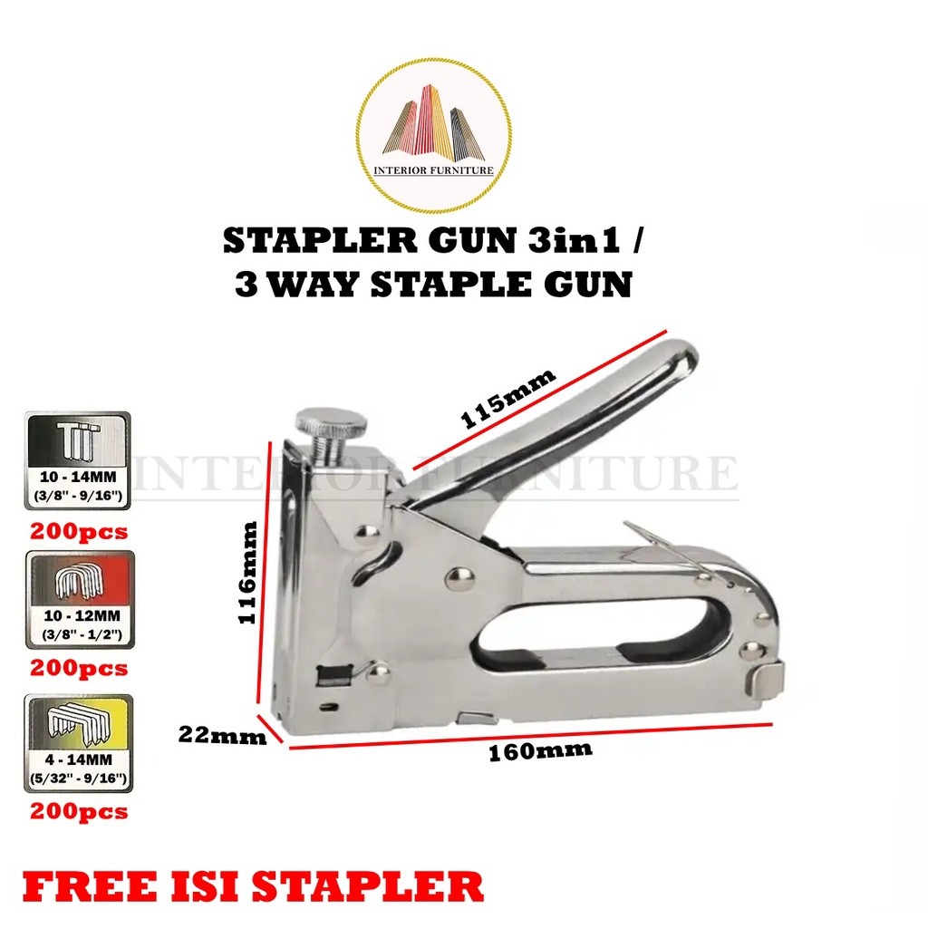 

Staple Tacker 3 Way Staples Staples Stepler Hekter 3in1