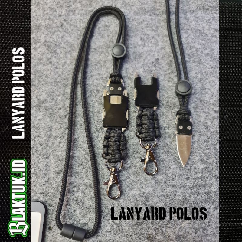 

tali gantungan id s plus cover hitam 2 sisi