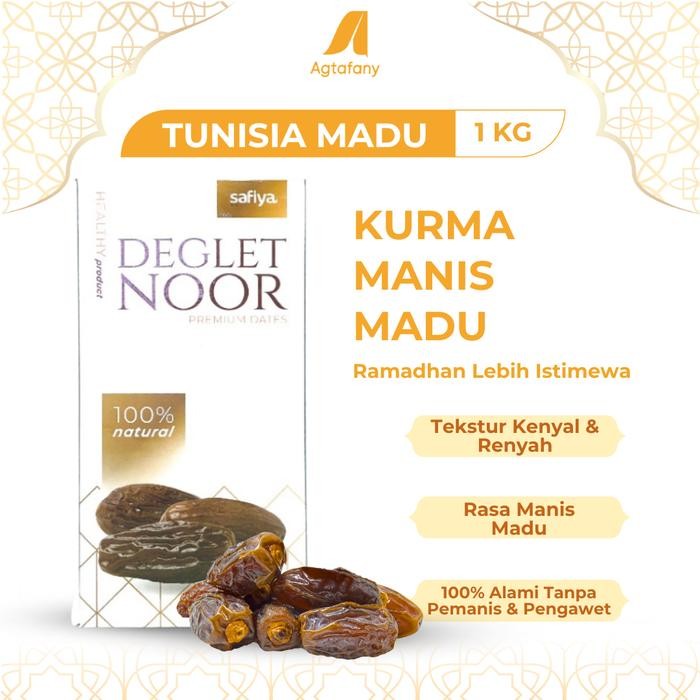 

New Kurma Tunisia Madu 1 Kg Kurma Tunisia Tanpa TangkaI Premium