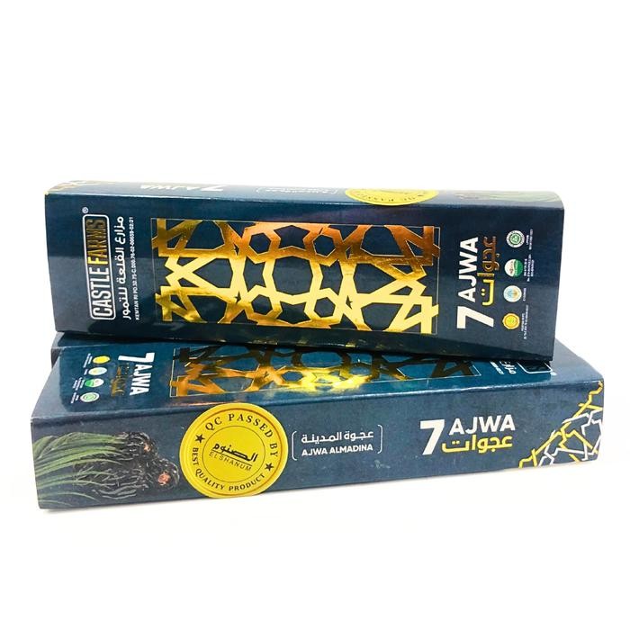 

New Kurma Ajwa Aliyah Organic Castle Farm Premium 7 Butir - Kurma Nabi