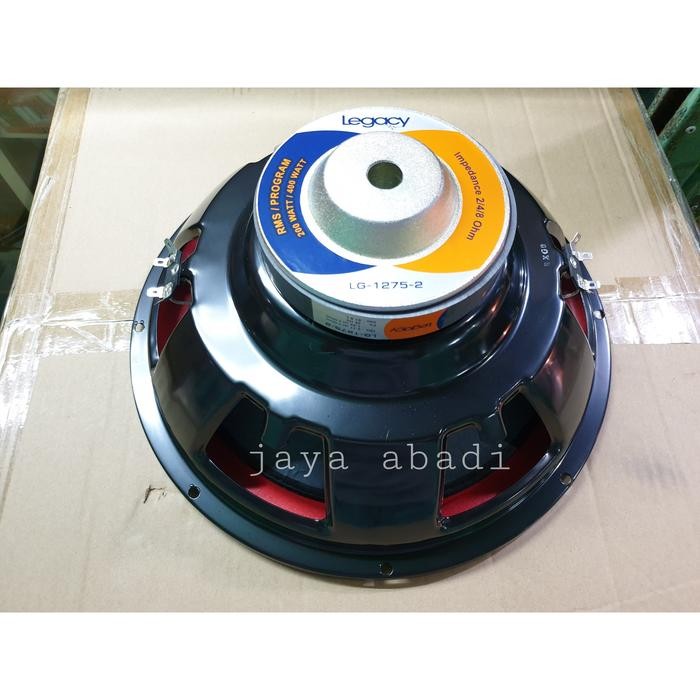 NEW SPEAKER KOMPONEN 12" LEGACY LG-1275-2 DOUBLE COIL *